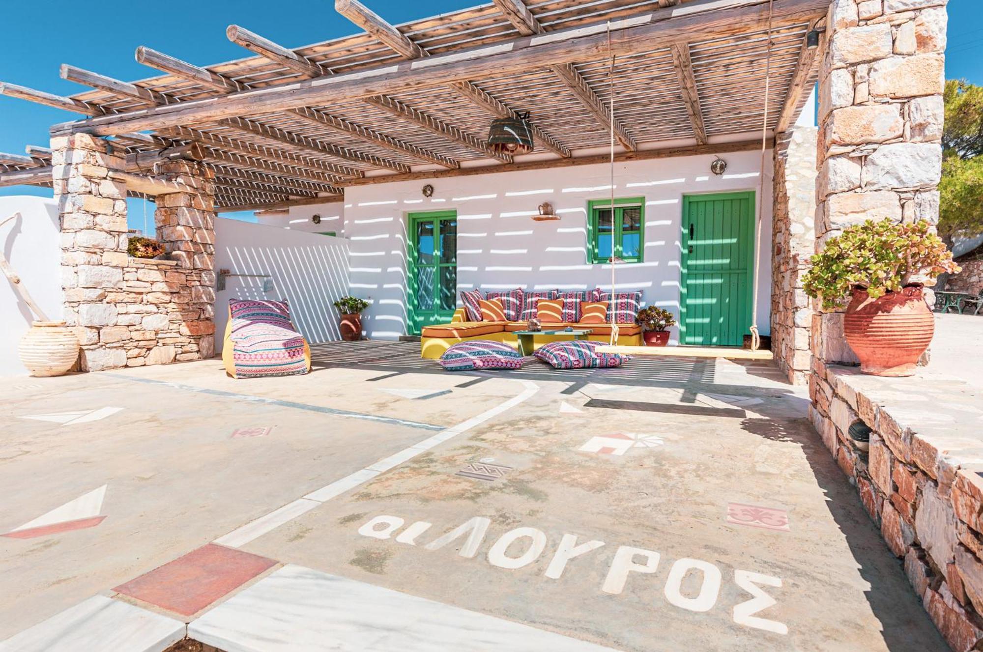 Ailouros Scenic Guest Houses สคินนูสซา ภายนอก รูปภาพ